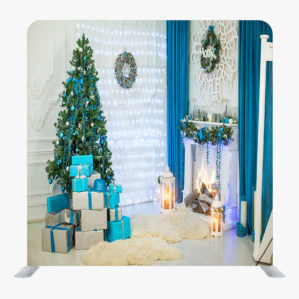 Christmas STRAIGHT TENSION FABRIC MEDIA WALL - 115 - Backdropsource