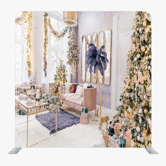 Christmas STRAIGHT TENSION FABRIC MEDIA WALL - 120 - Backdropsource