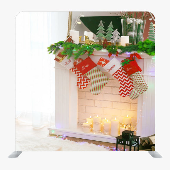 Christmas STRAIGHT TENSION FABRIC MEDIA WALL - 88 - Backdropsource