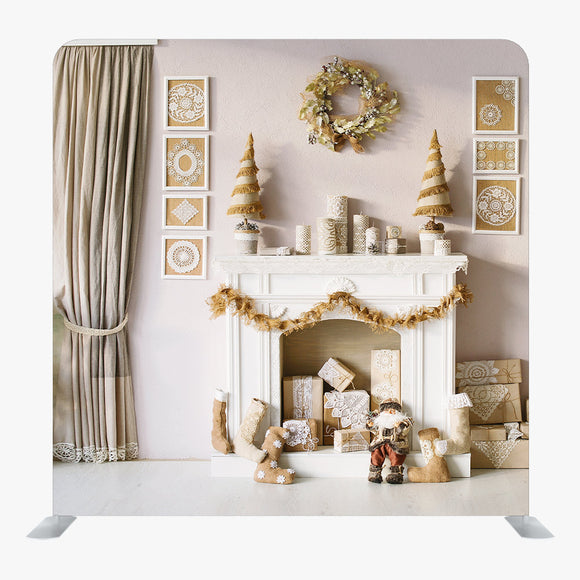 Christmas STRAIGHT TENSION FABRIC MEDIA WALL - 93 - Backdropsource