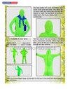 Traje de cuerpo verde croma