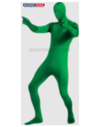 Traje de cuerpo verde croma