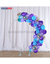 Soporte de fondo circular (diámetro de 79 pulgadas) para decoraciones de bodas y fiestas de cumpleaños