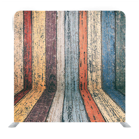 Color Wood Wall and Floor Media Wall - Backdropsource