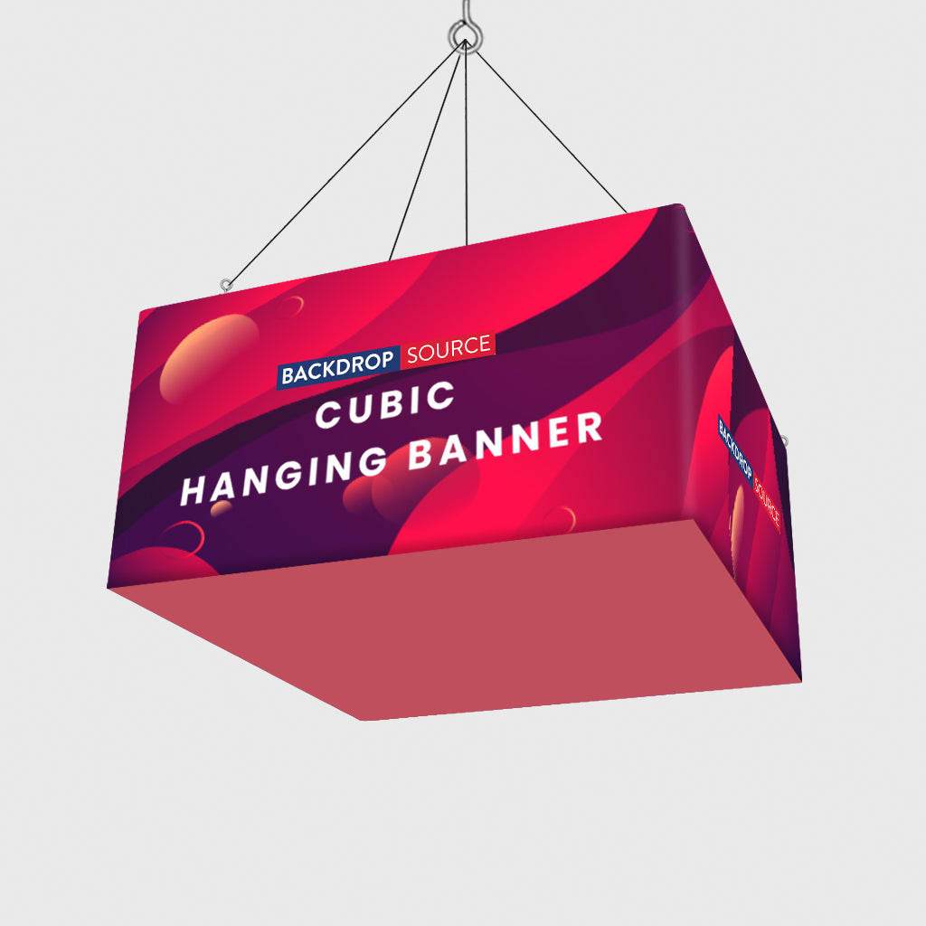 Banner colgante cúbico Sky Tube