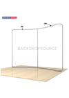 Kit de pared trasera curva con foco LED