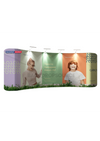 Curved Tension Fabric Portable Media Wall