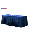 Faldas de mesa personalizadas con parte superior