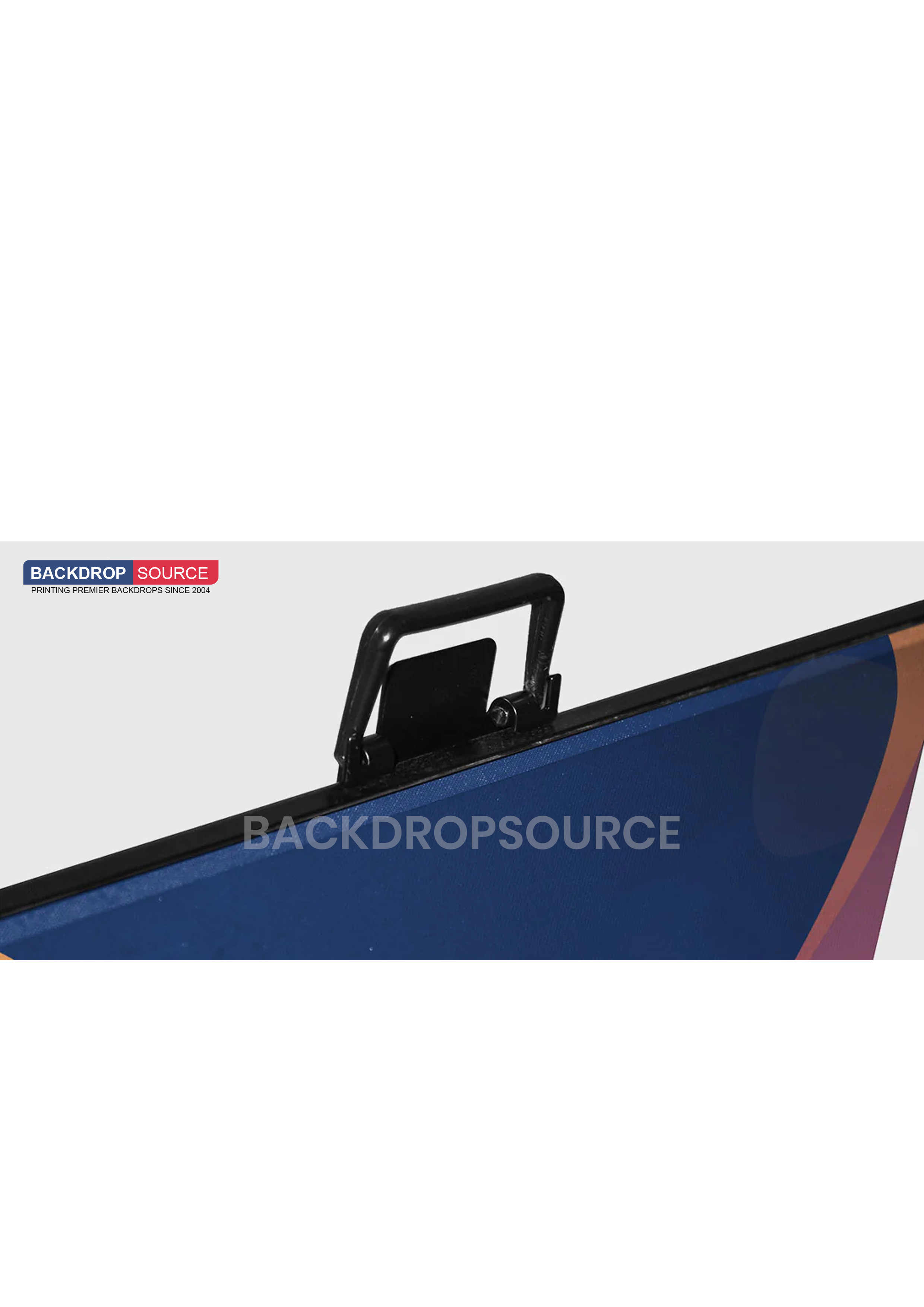 Panel retráctil y plegable con impresión personalizada