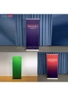 Soportes EZ Banner para exhibiciones en ferias comerciales