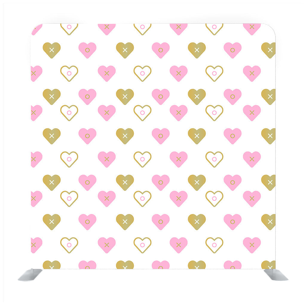 Fine seamless texture of colorful hearts Backdrop - Backdropsource
