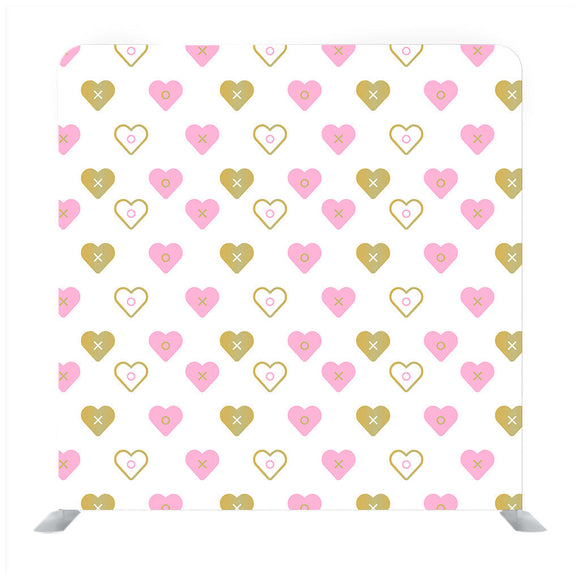 Fine seamless texture of colorful hearts Backdrop - Backdropsource