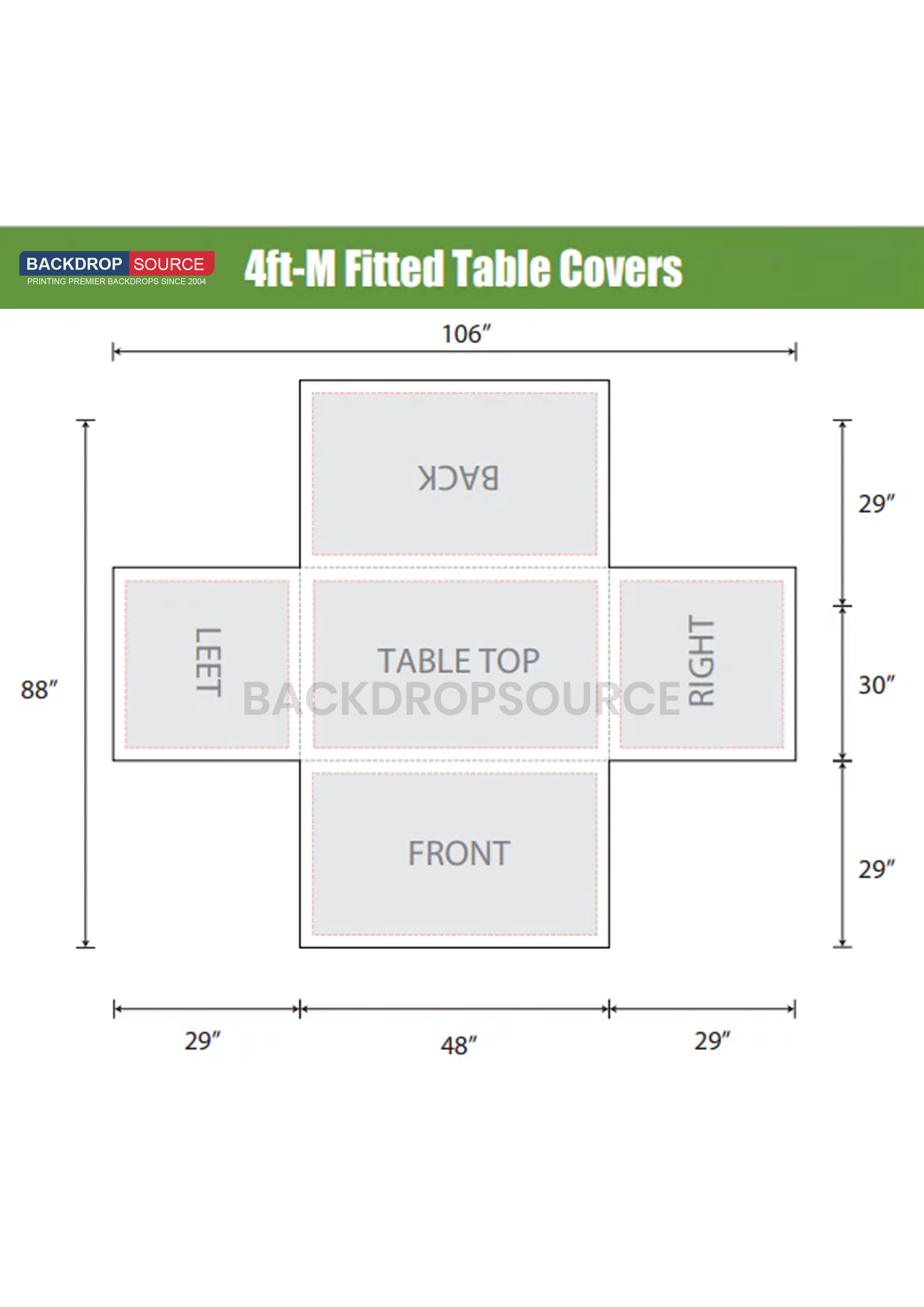 Cubierta de mesa ajustable