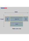 Cubierta de mesa ajustable