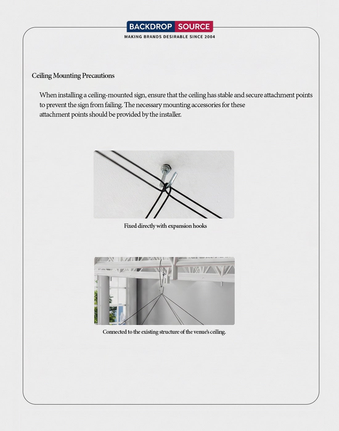 Sky Tube Cubic Hanging Banner