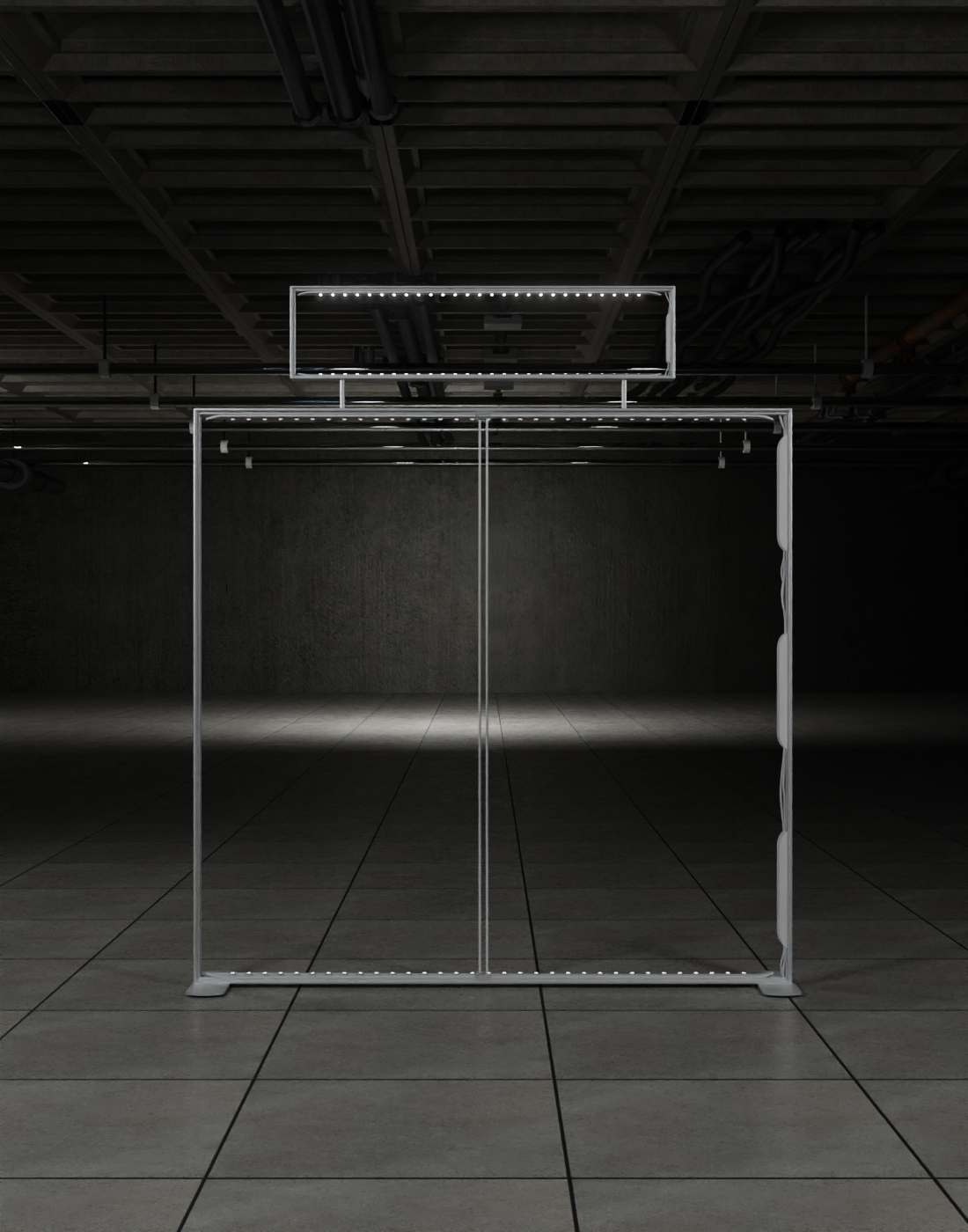 Caja de luz LED SEG Premium con cabezal