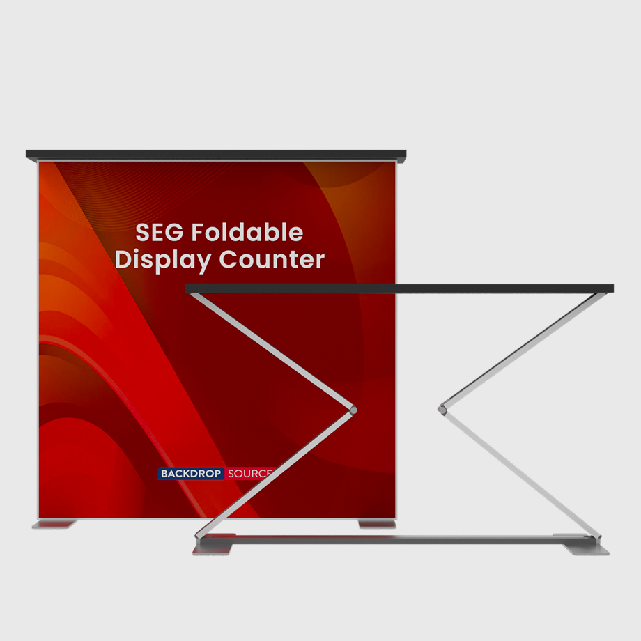 Mostrador de exhibición plegable SEG