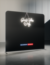 Muro multimedia con accesorios
