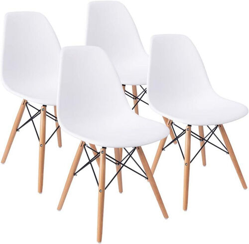Silla de comedor preensamblable Furmax