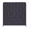 Geometric Copper Pattern Media Wall - Backdropsource
