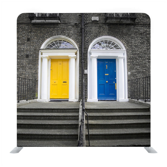 Georgian Doors Dublin Backdrop - Backdropsource