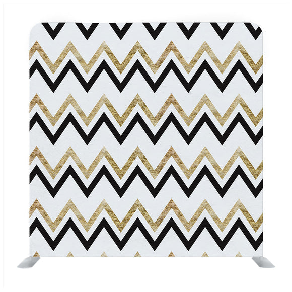 Golden and black zig zag striped Backdrop - Backdropsource