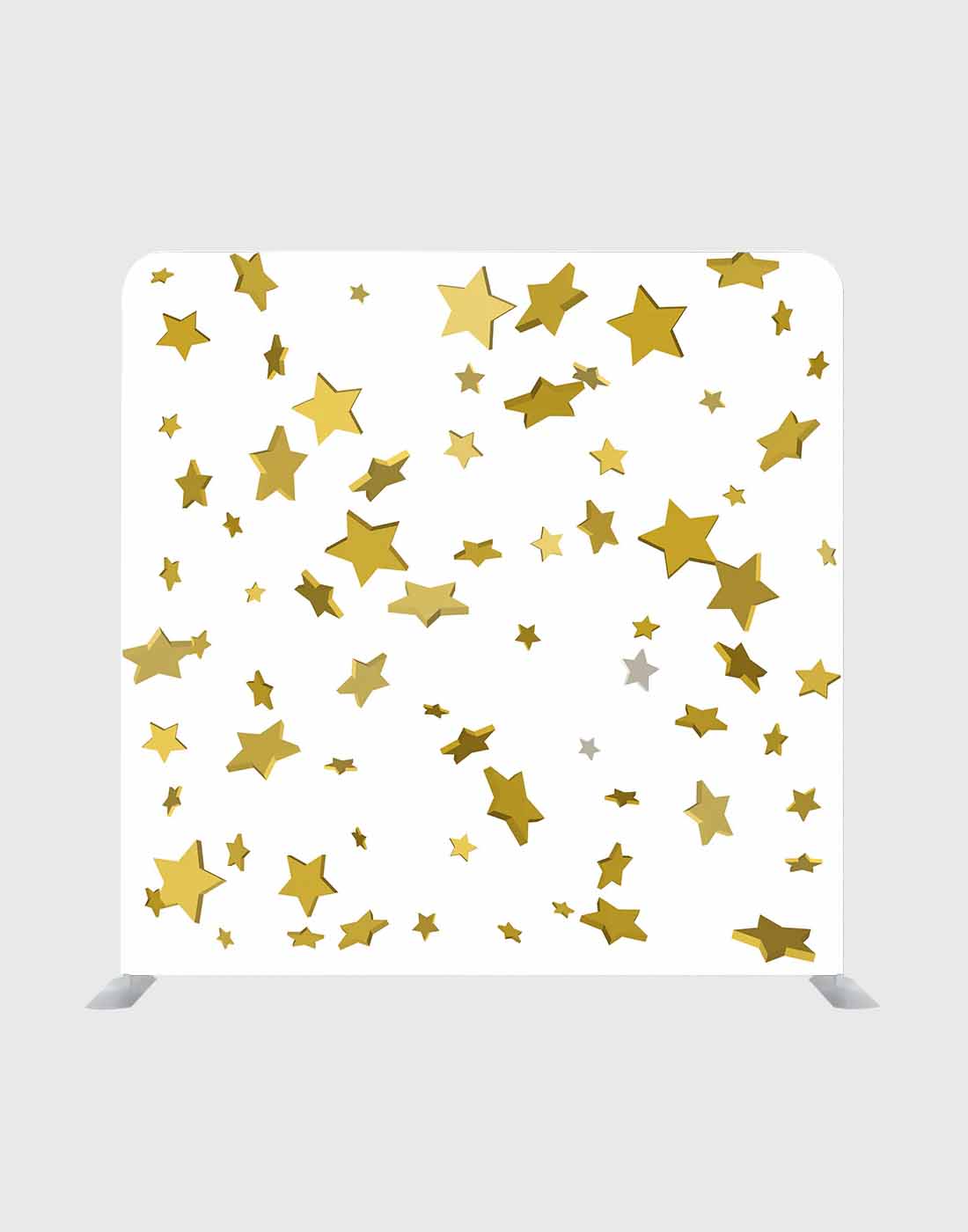 Fondo con patrón de estrellas doradas