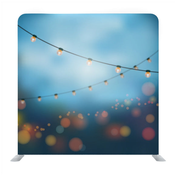 Hanging Decorative Lights For A Wedding Back Drop - Backdropsource