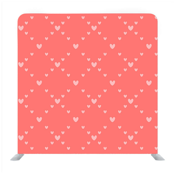 Heart bubbles design with pink background Backdrop - Backdropsource