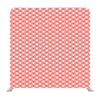 Heart Shaped Pattern Background Pink White Background Backdrop - Backdropsource