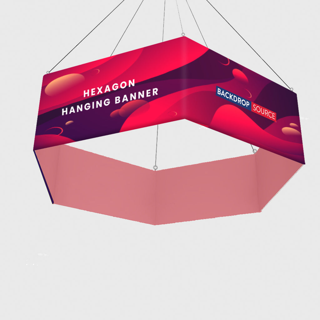 Banner colgante hexagonal Sky Tube