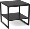 Homieasy: Mesa auxiliar cuadrada de 20"