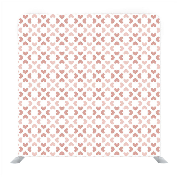 Little Hearts With White Textured Media Wall - Backdropsource
