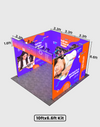 Expositor plegable retroiluminado SEG - Modelo 10