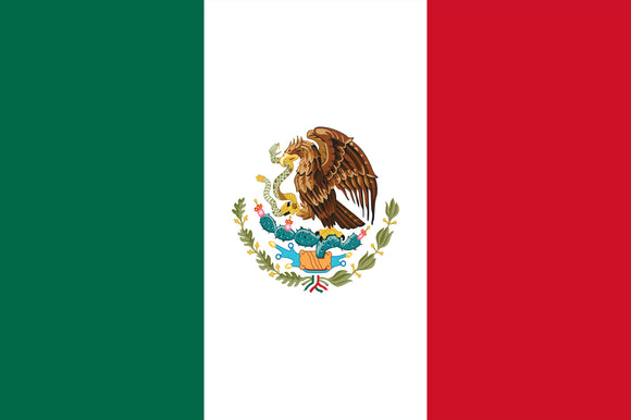 Mexico Country Flag - Backdropsource