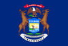 Michigan State Flag - Backdropsource