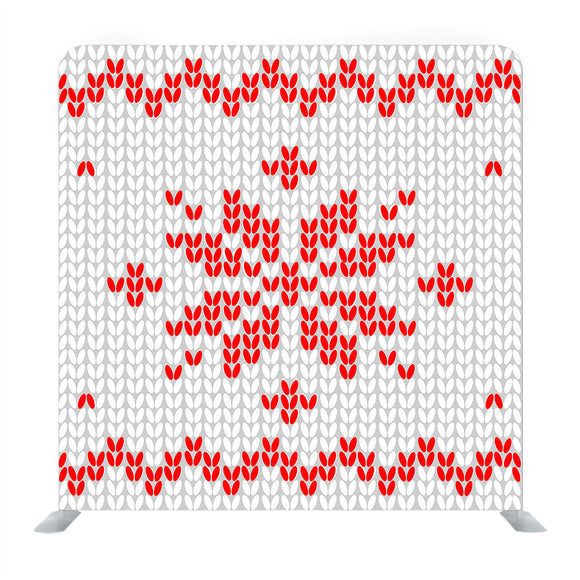 Ornament Snowflake Media Wall - Backdropsource