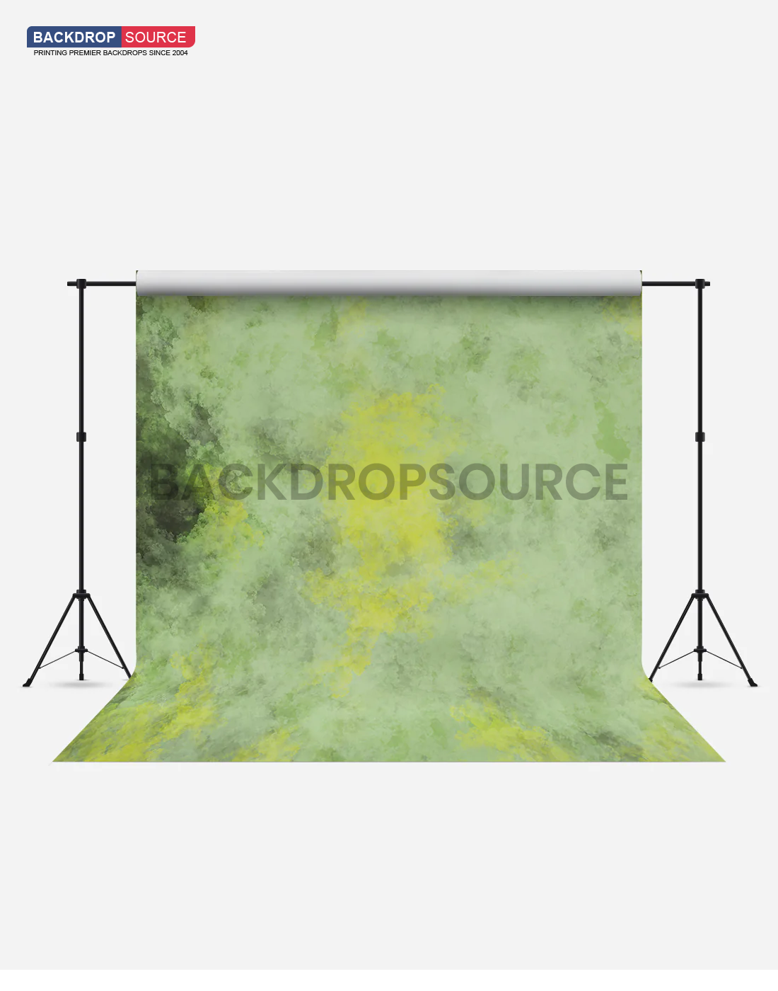 Fondo de moda resistente a las arrugas en amarillo pálido y verde