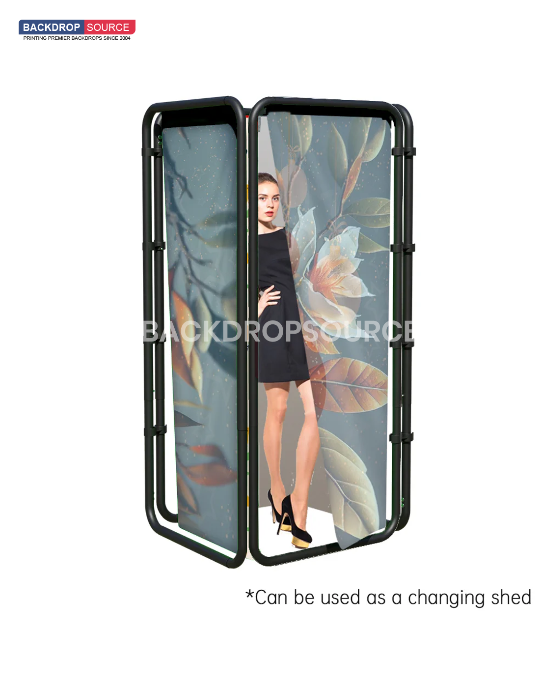 Pared multimedia panorámica plegable con diseño que cambia de forma