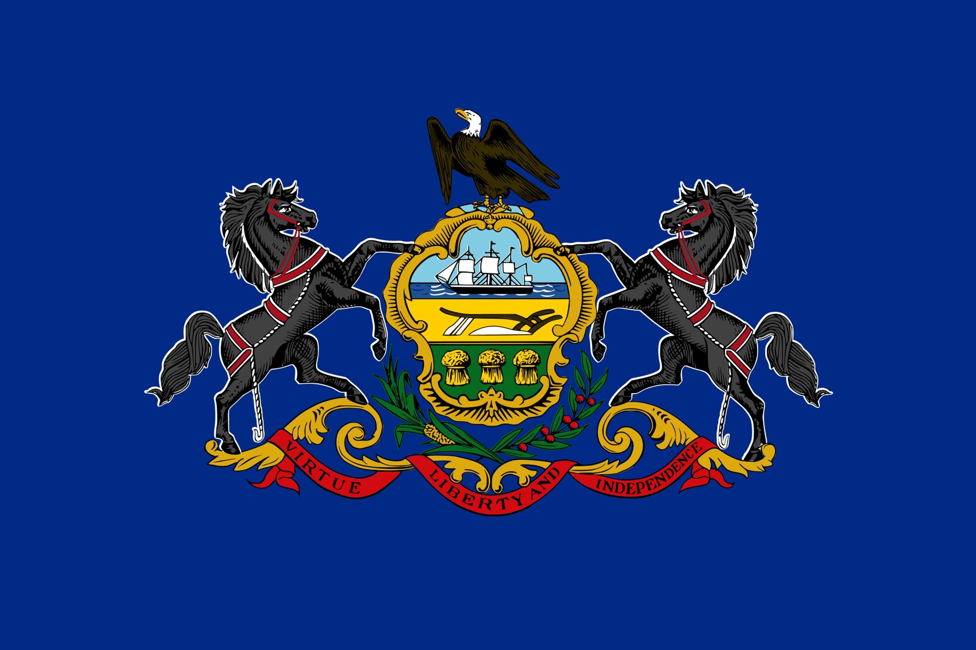 Pennsylvania State Flag - Backdropsource