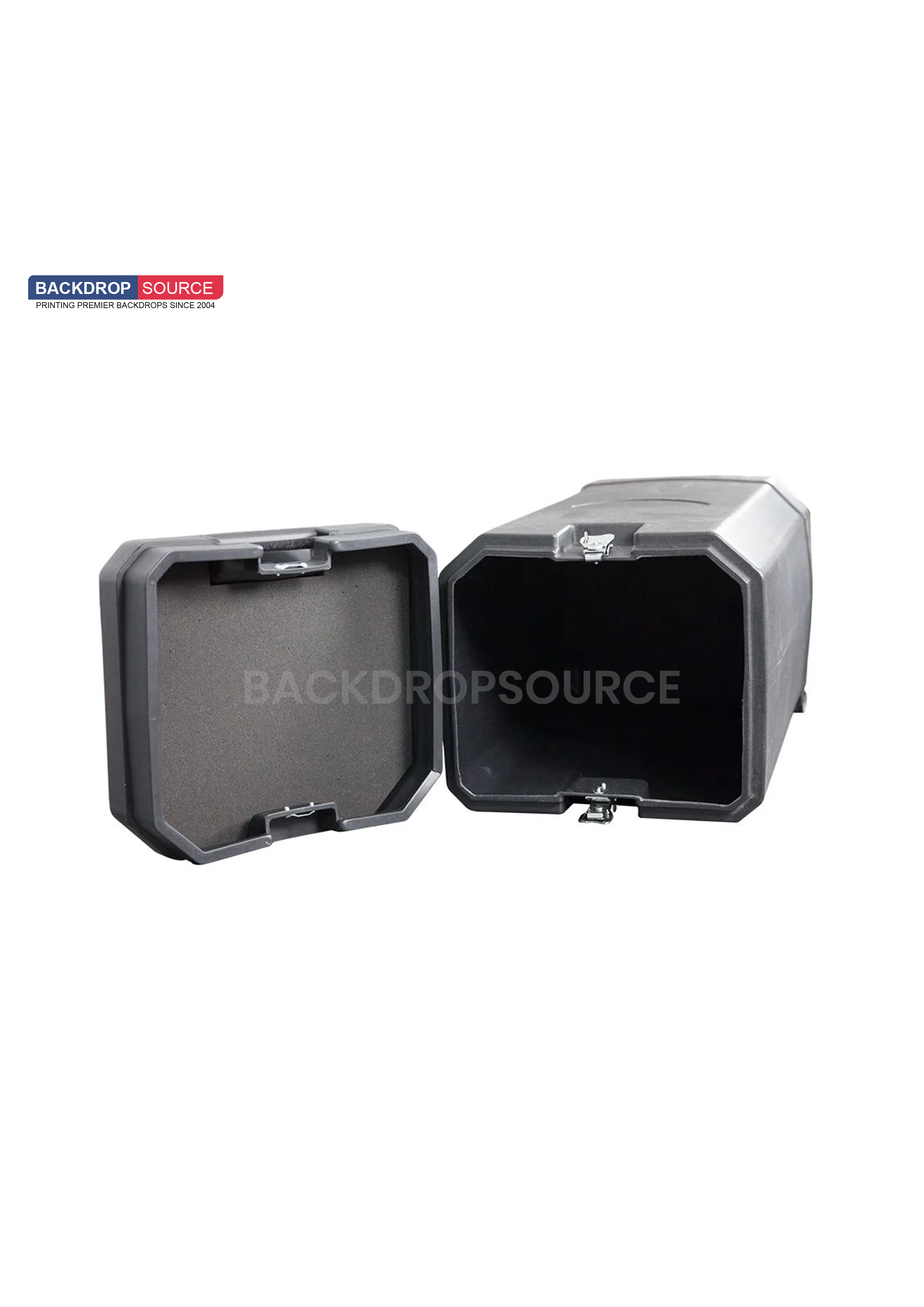 Estuche rígido de plástico para transportar kits de 3 metros