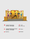Portable Exhibit Display 20ft - Model 6 - Backdropsource