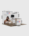 Portable Exhibit Display 10ft x 10ft - Model 3
