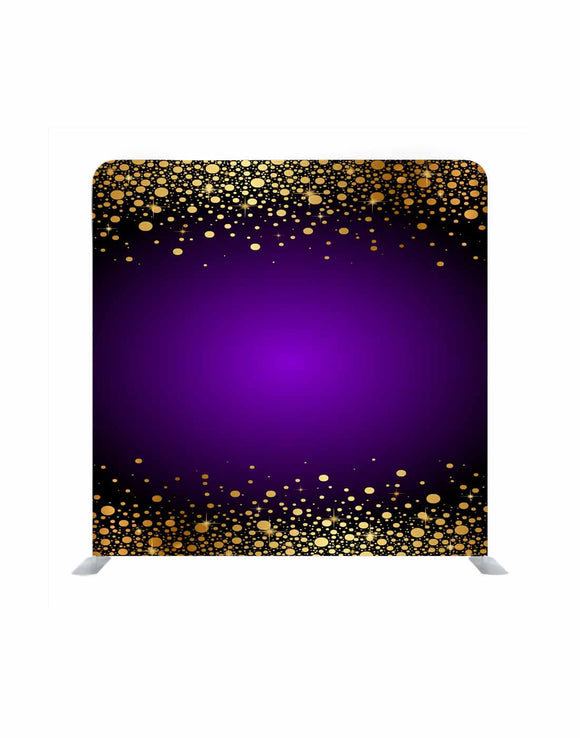 Purple and gold luxury Media wall - Backdropsource