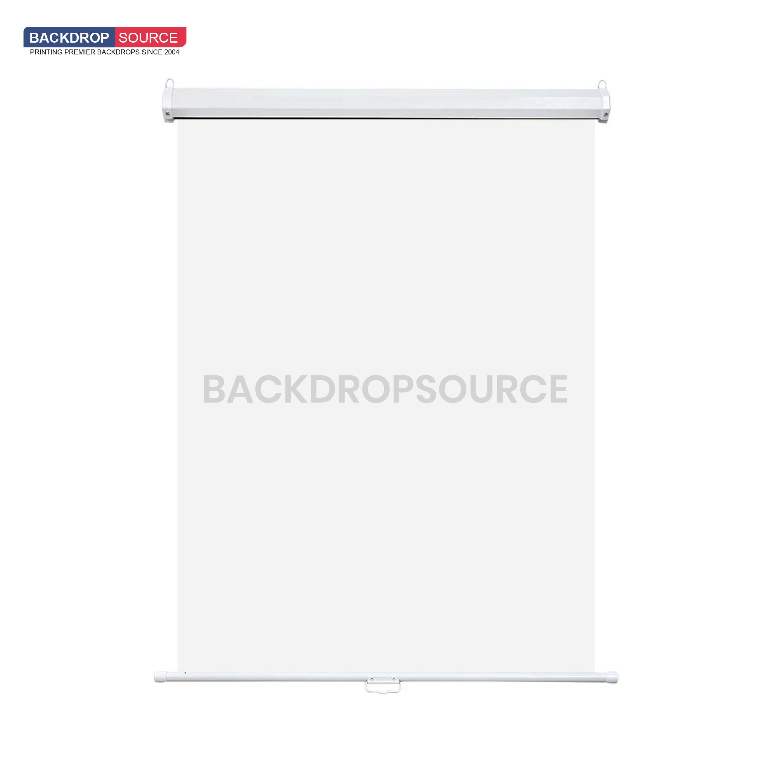 Fondo de pared retráctil con abrazaderas (opciones personalizadas)