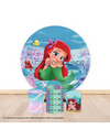 Pre Designed Round Backdrop Kits with Counter for Birthday Parties & Event