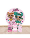 Pre Designed Round Backdrop Kits with Counter for Birthday Parties & Event