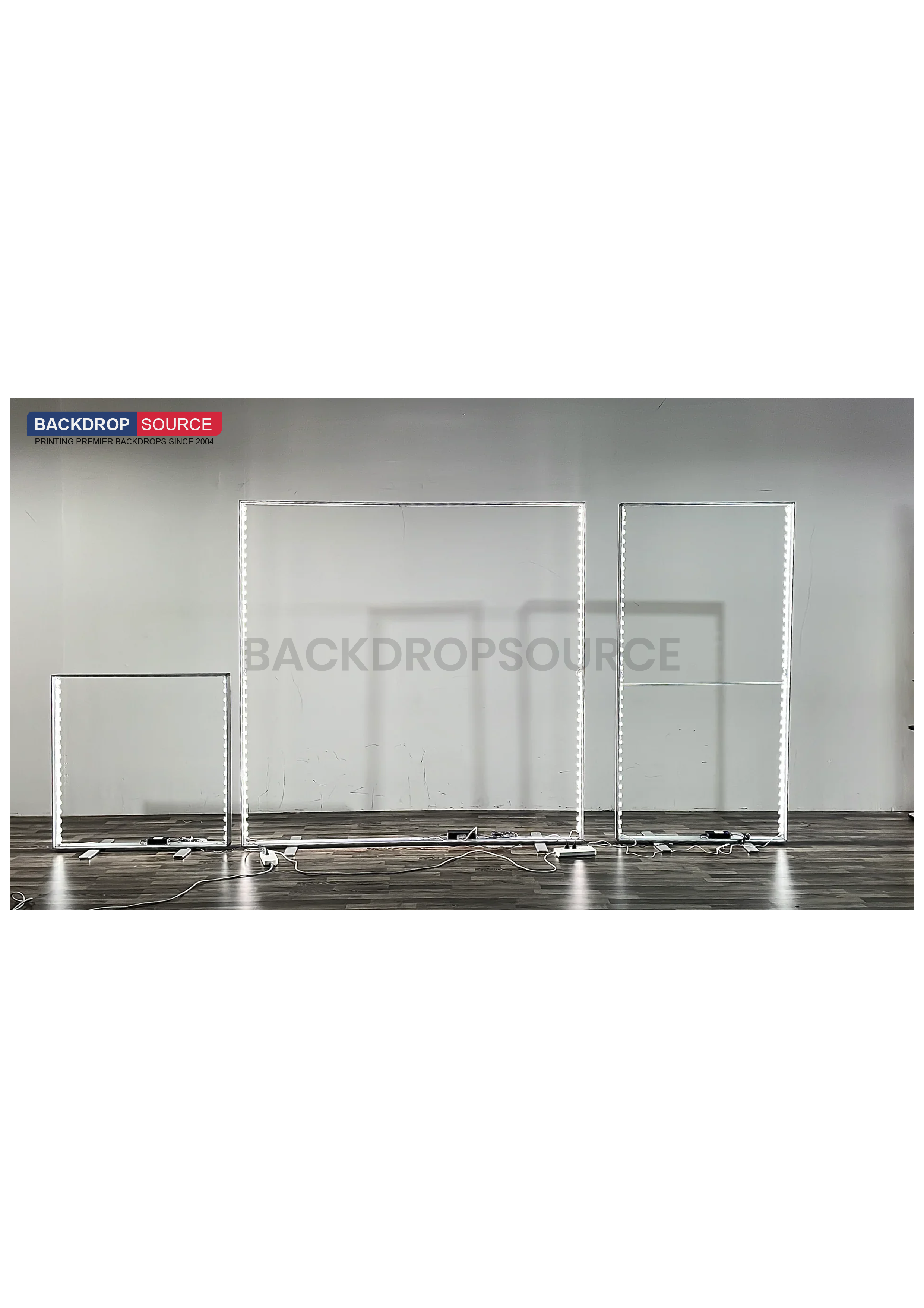 SEG Frameless  Fabric LED Light Box Display- 13ft W x 8.2ft H
