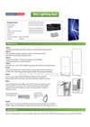 Backlit SEG Fabric Display Frame - 3.15inch Depth Aluminum Profile
