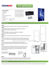 Exhibidor de caja de luz LED de tela sin marco SEG - 2,4 m de ancho x 2,4 m de alto